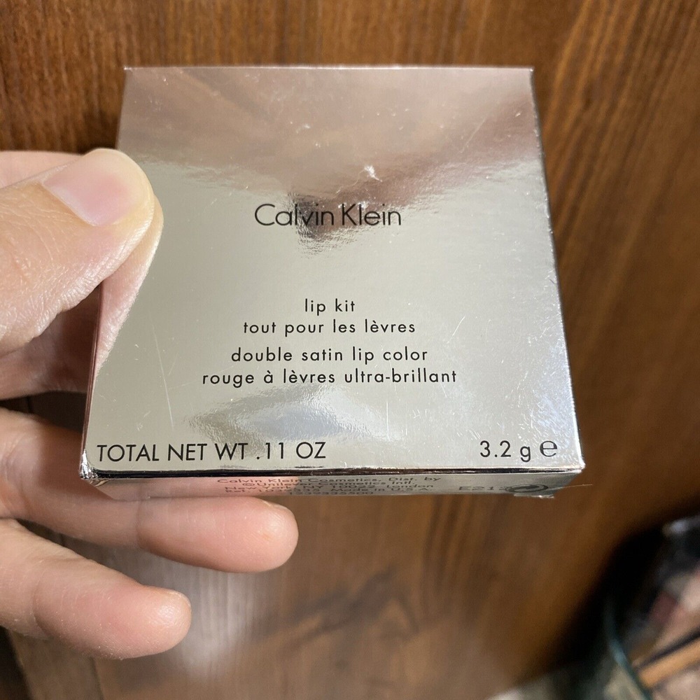 Calvin Klein Double Satin Lip Color Lipstick Quad Maple Pink Smoke Cognac….. - Picture 2 of 4